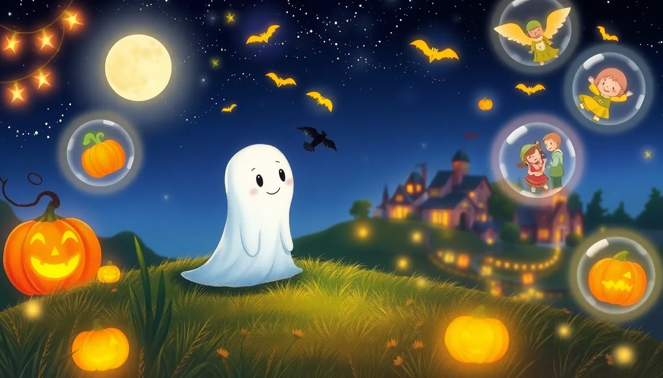 Illustration de Les Souvenirs d'Halloween