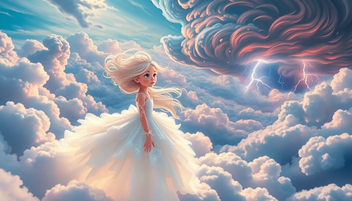 Illustration de La Princesse des Nuages