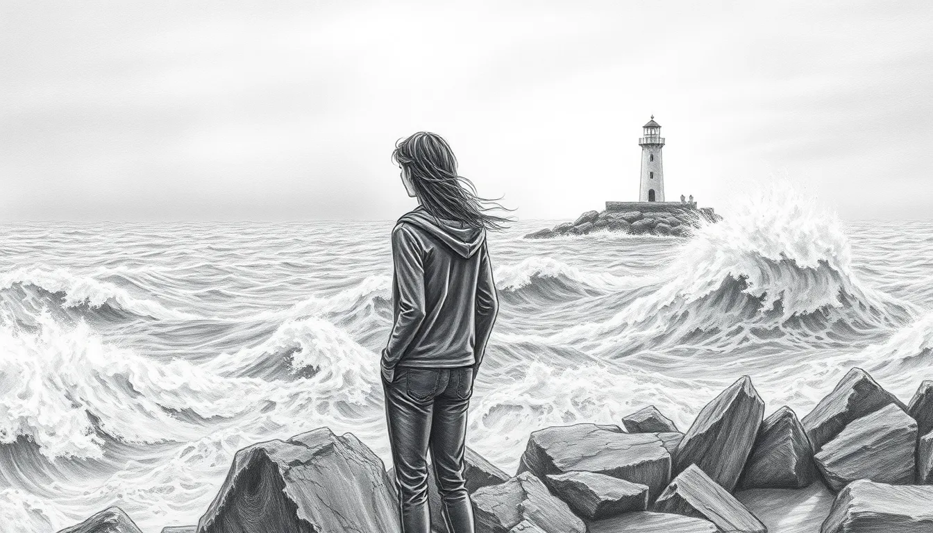 Illustration de Un Phare dans la Tempête