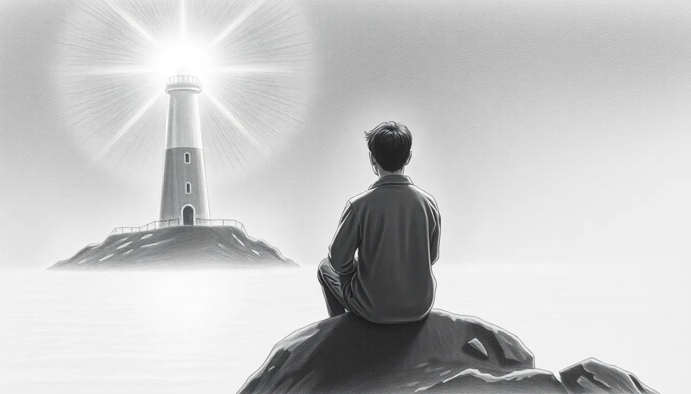 Illustration de Un Phare dans les Ombres