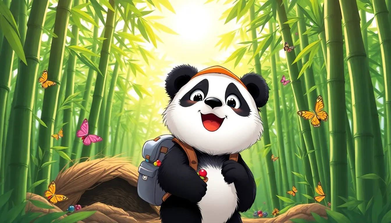 Illustration de Patachon, le Panda Esquimau