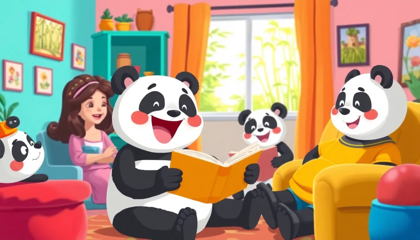 Illustration de Patachon, le Panda Content