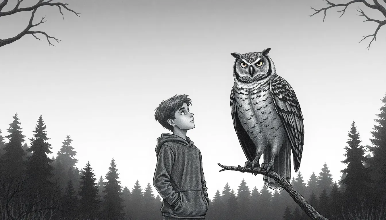 Illustration de La Sagesse du Hibou