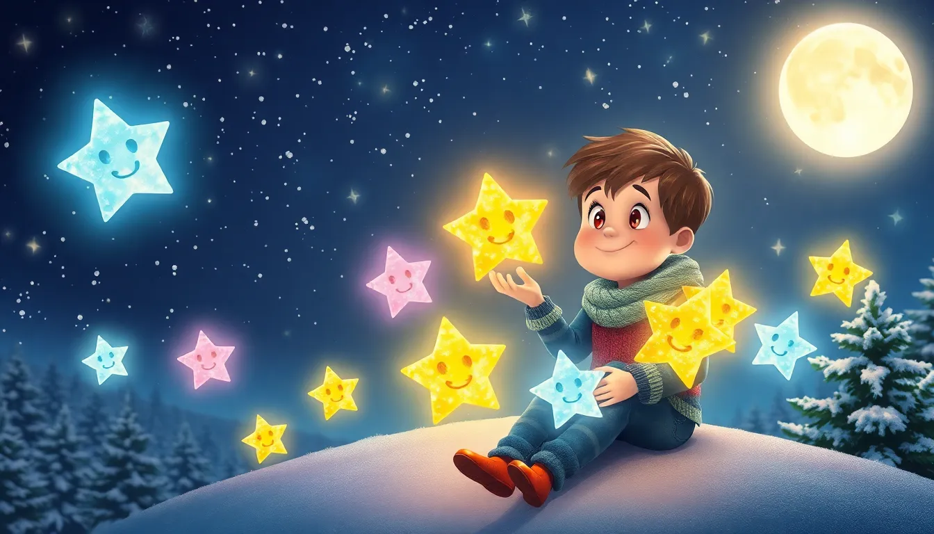 Illustration des Étoiles de Noël