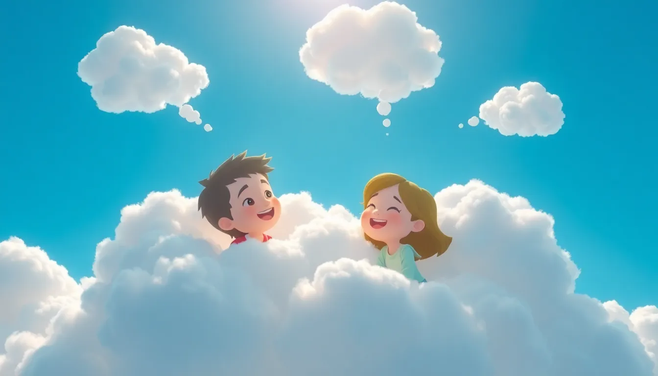 Illustration de L'Aventure dans les Nuages