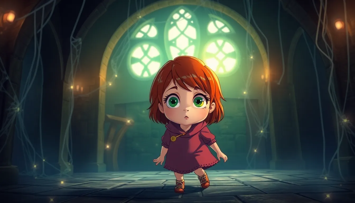 Illustration de Lila entre dans le Château