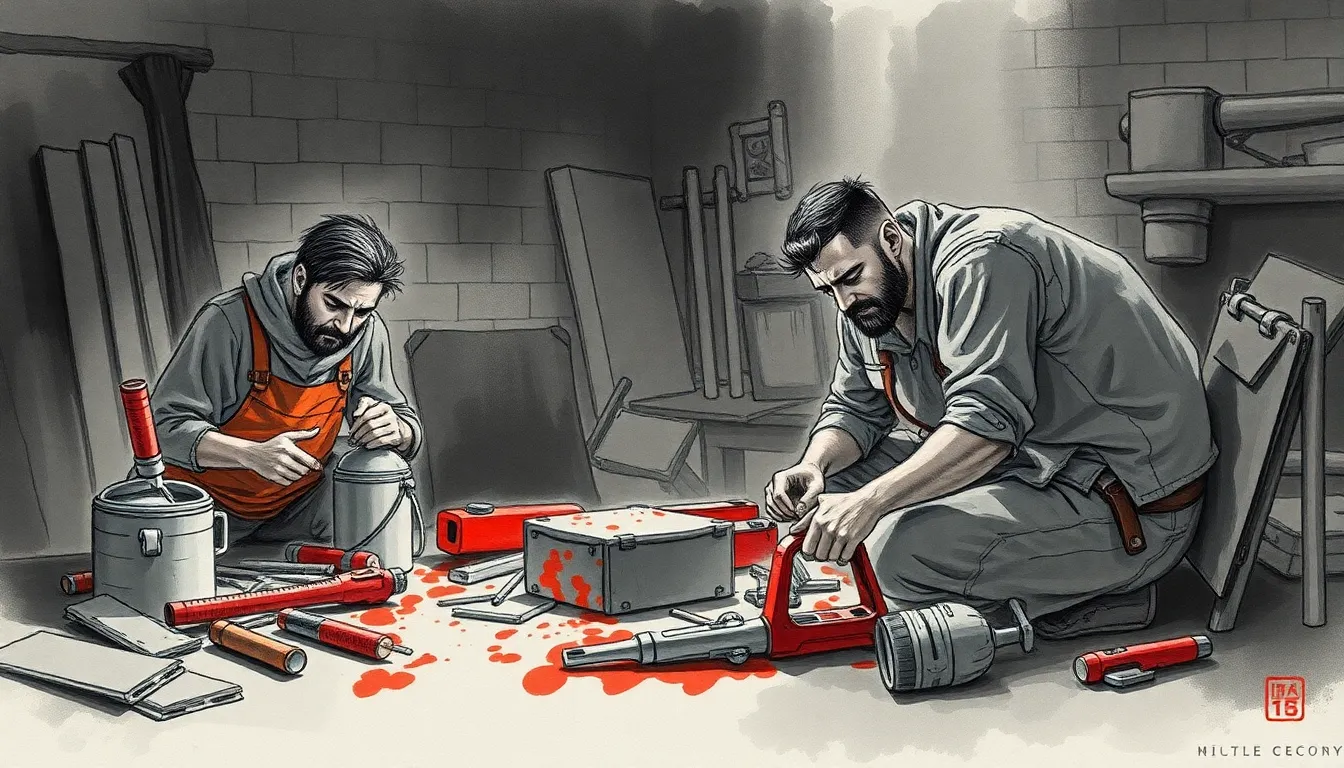 Illustration de Les Épreuves du Labeur