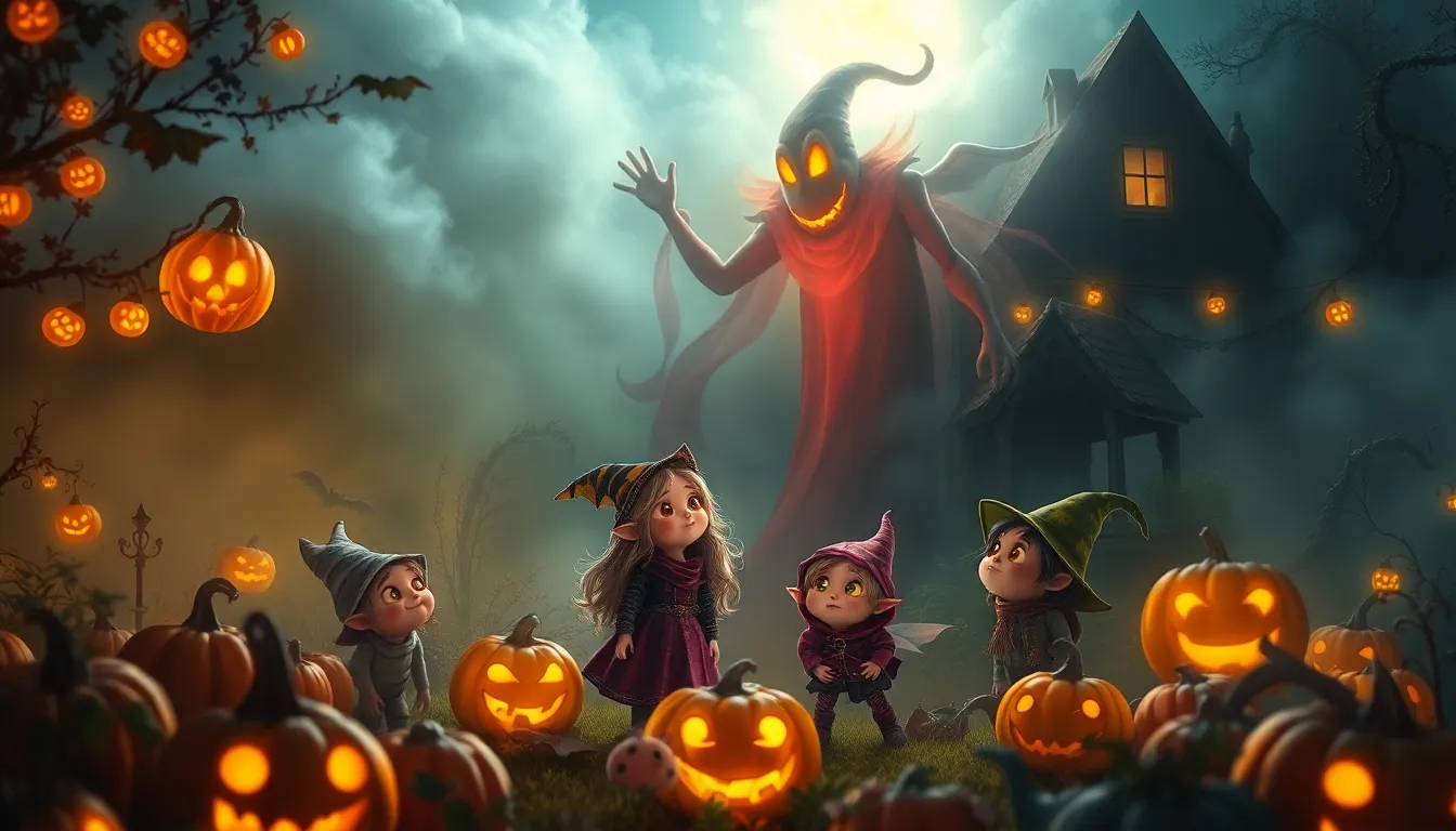 Illustration de L'Esprit de l'Halloween