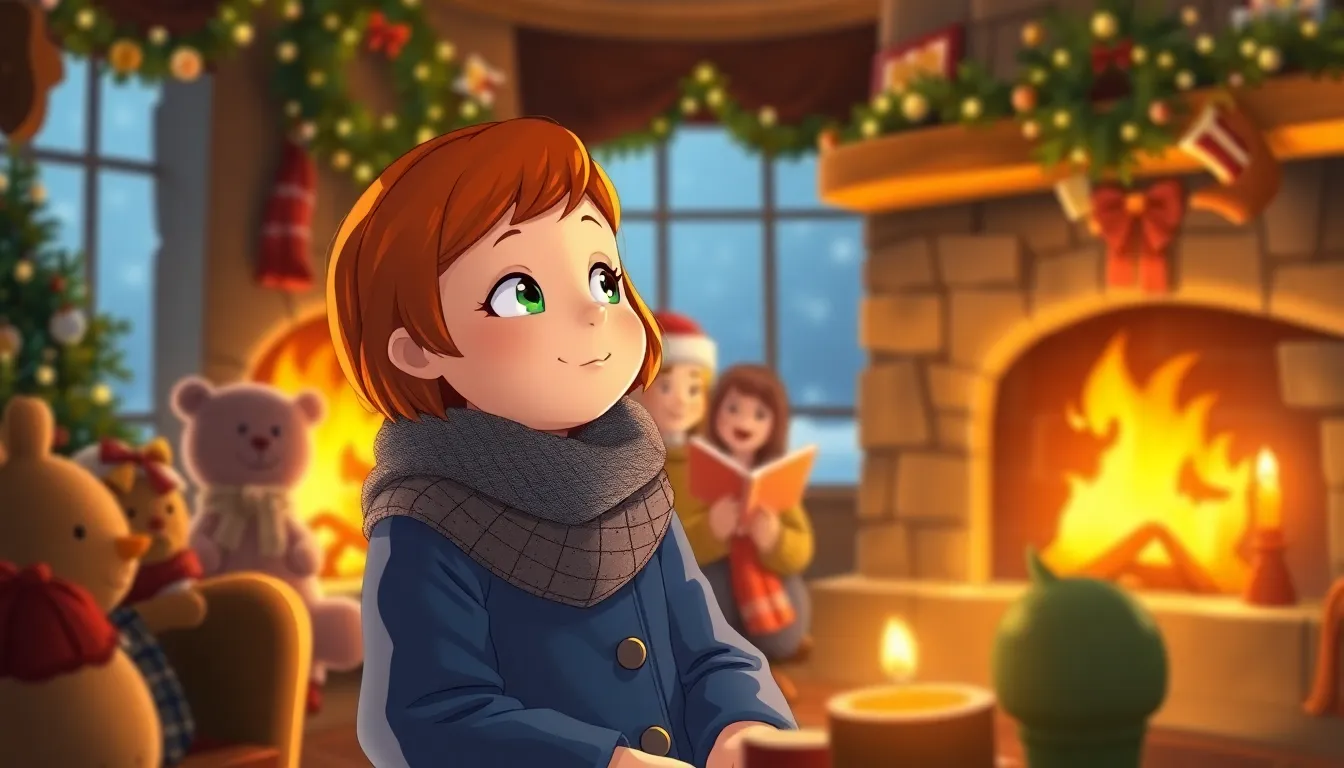 Illustration de La Veillée de Noël