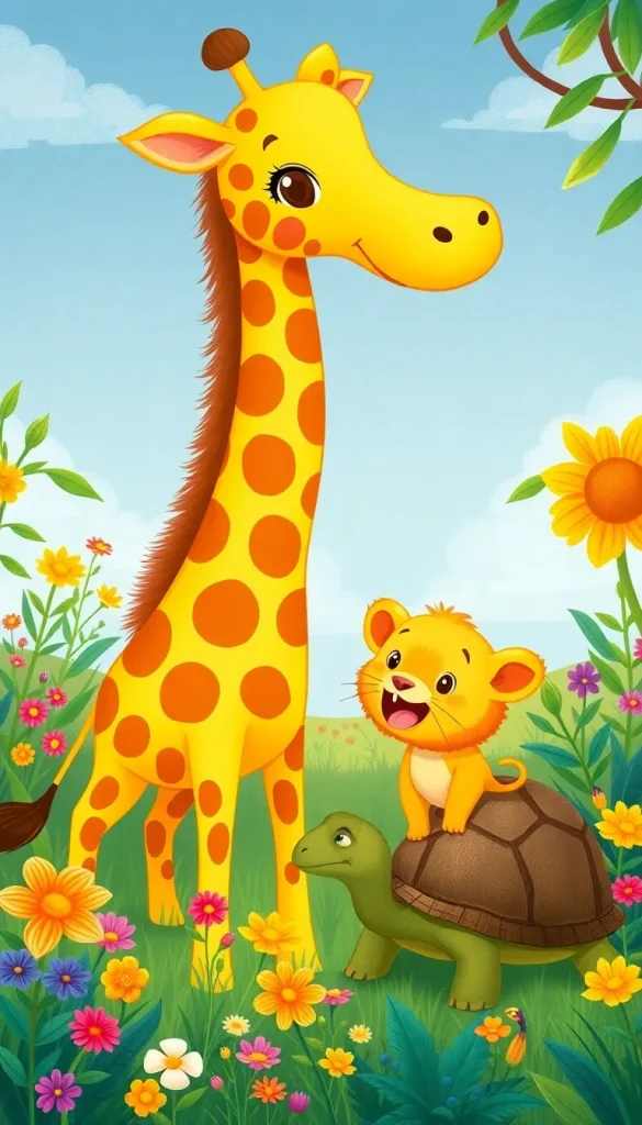 Gigi la Girafe et ses Amis - Âge 4 ans