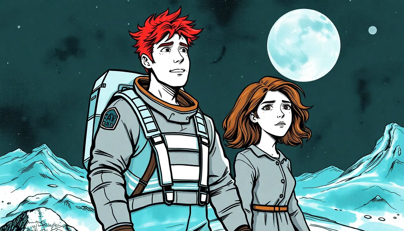 Illustration de L'Arrivée sur la Nouvelle Terre