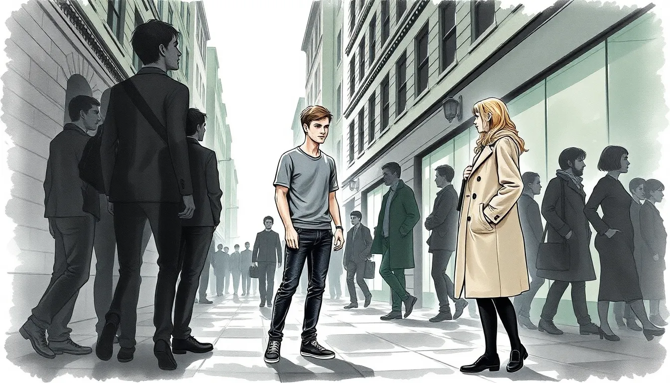 Illustration des ombres mouvantes manipulées par Alexandre