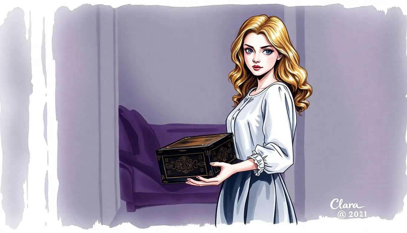 Illustration de la lutte intérieure de Clara face à son passé