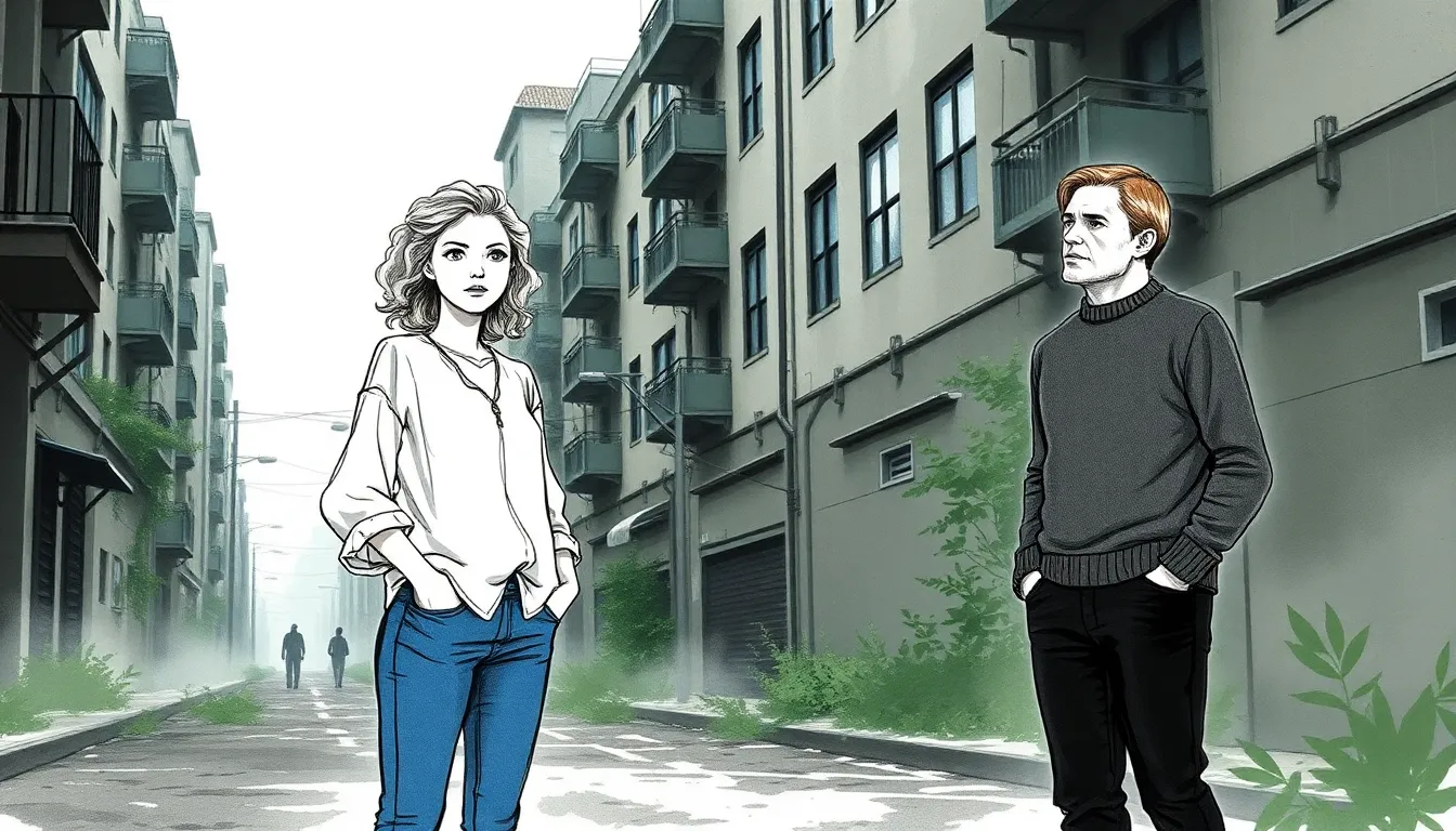 Illustration des douleurs invisibles de la Terre et des hommes