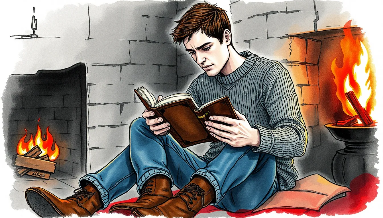 Illustration du journal intime découvert par Marc