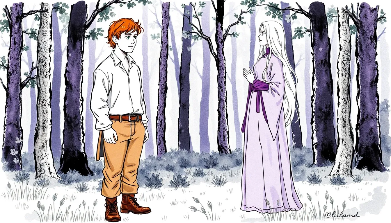 Illustration de Les épreuves du doute et la rencontre de la sagesse ancestrale