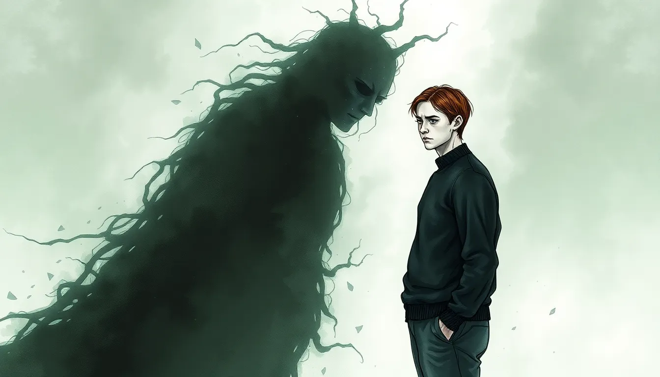 Illustration des premiers éclats de conscience intérieure
