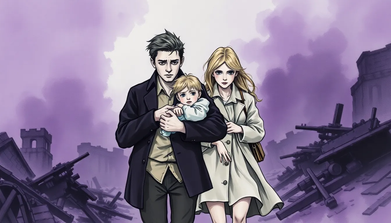 Illustration de Les épreuves du courage et de la fraternité