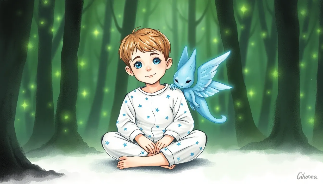 Illustration de Liora et du Pacte des Veilleurs Nocturnes
