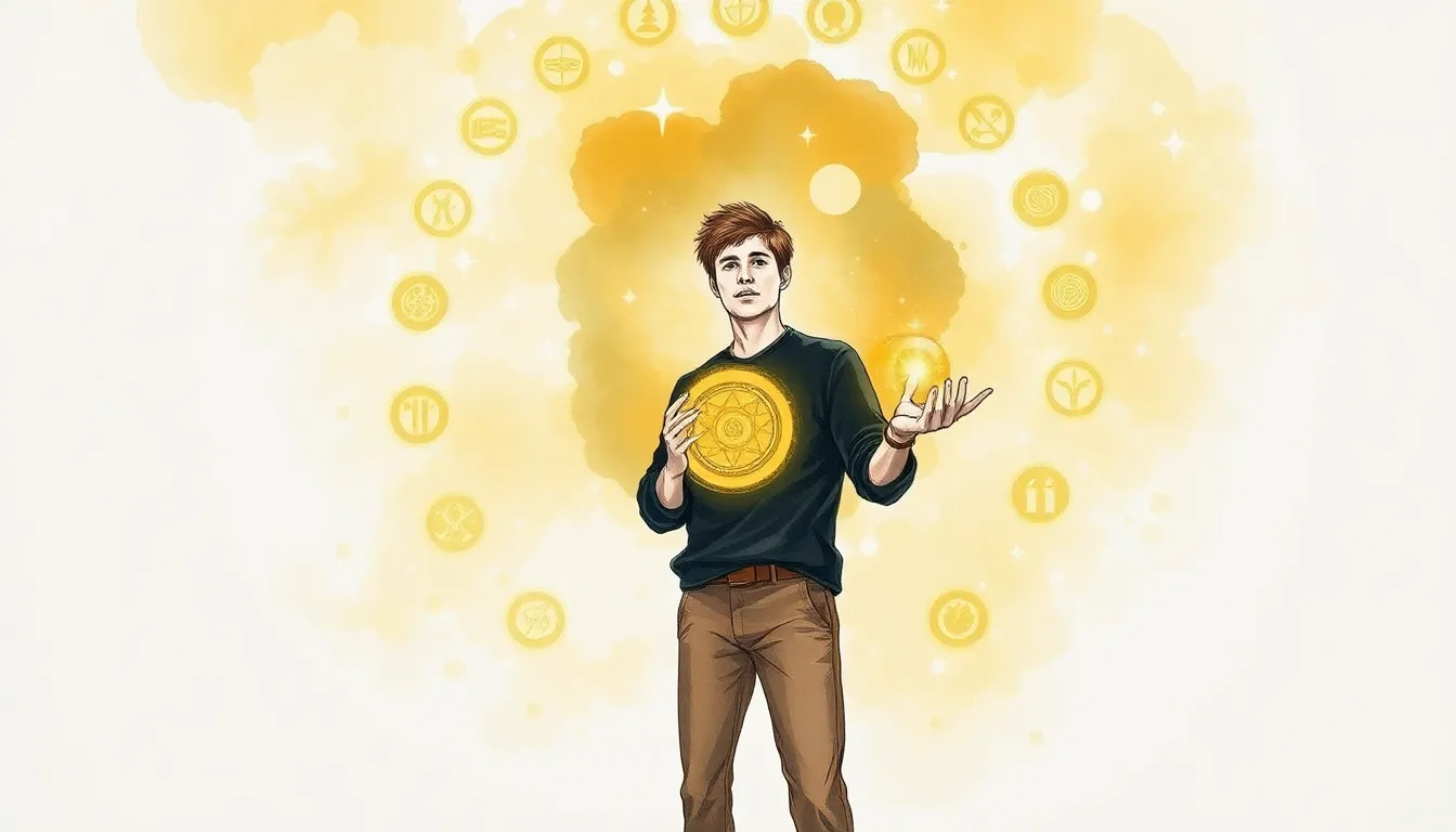 Illustration de La révélation finale du pouvoir des mots anciens