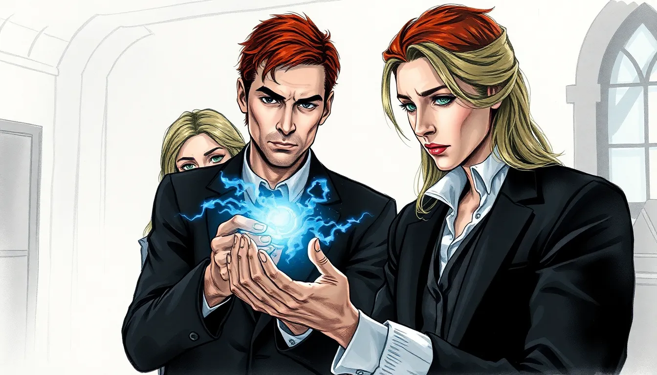 Adrien et Léa découvrant le pouvoir des illusions créatrices
