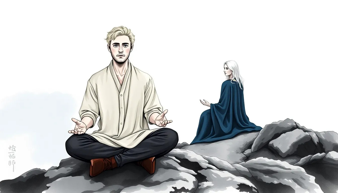 Illustration de La maîtrise du feu et l'acceptation de soi