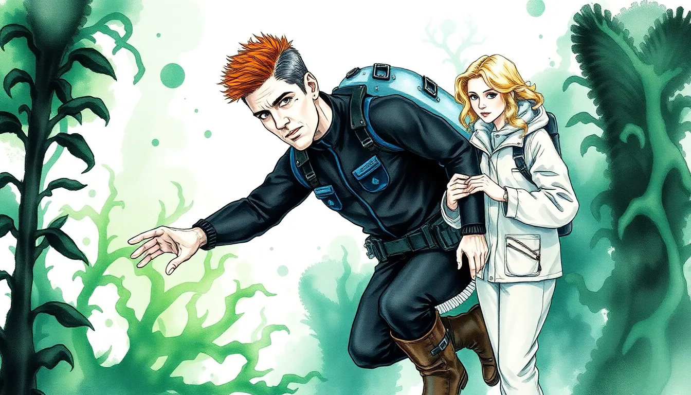 Exploration sous-marine - Alexandre et Claire découvrent la biodiversité lumineuse