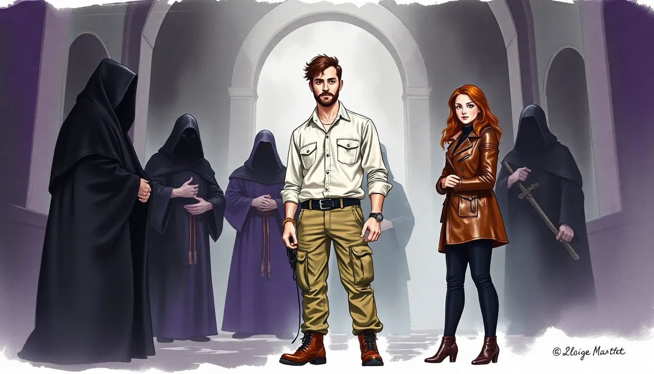 Illustration de Rencontres inattendues et épreuves du destin
