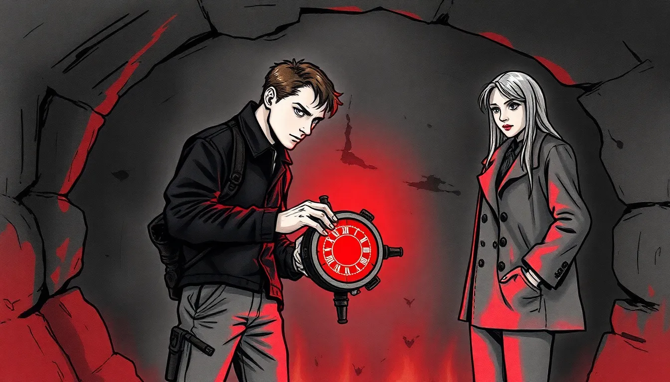 Illustration de La découverte du pouvoir interdit du temps