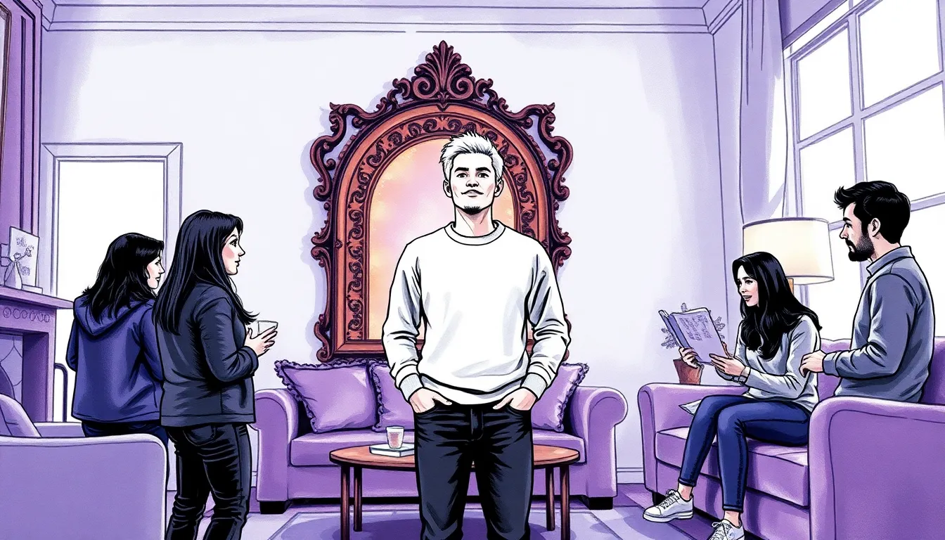 Illustration du miroir des âmes