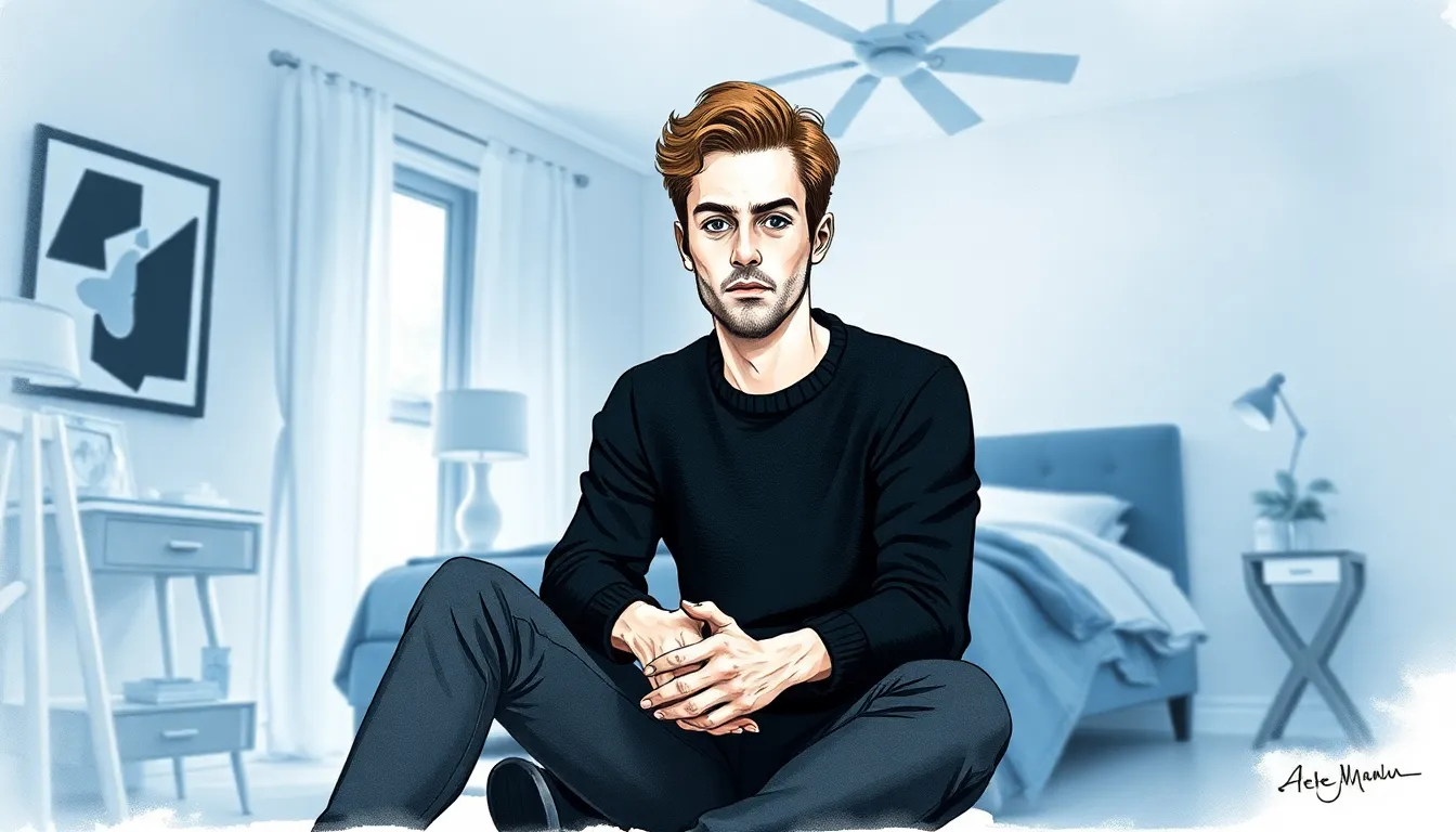 Illustration d'Alexandre Delorme, découvrant le pouvoir de contrôler les rêves