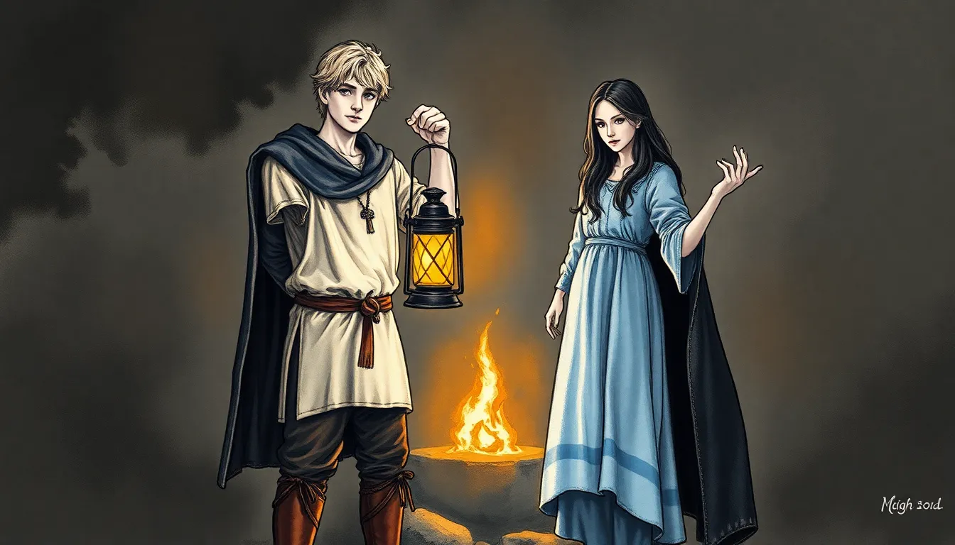 Illustration de Le Sacrifice de la Veillée Nocturne pour la Flamme