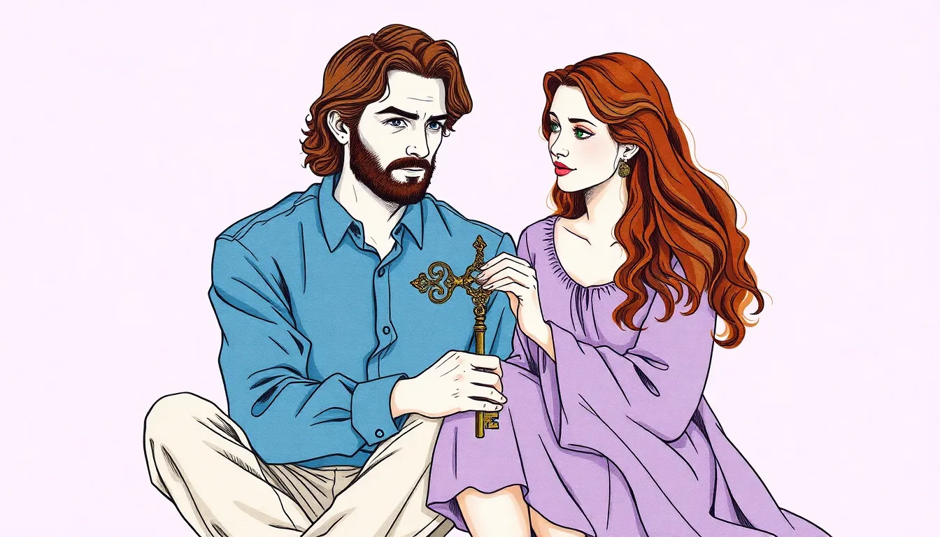Alexandre et Éléonore partageant leurs souvenirs