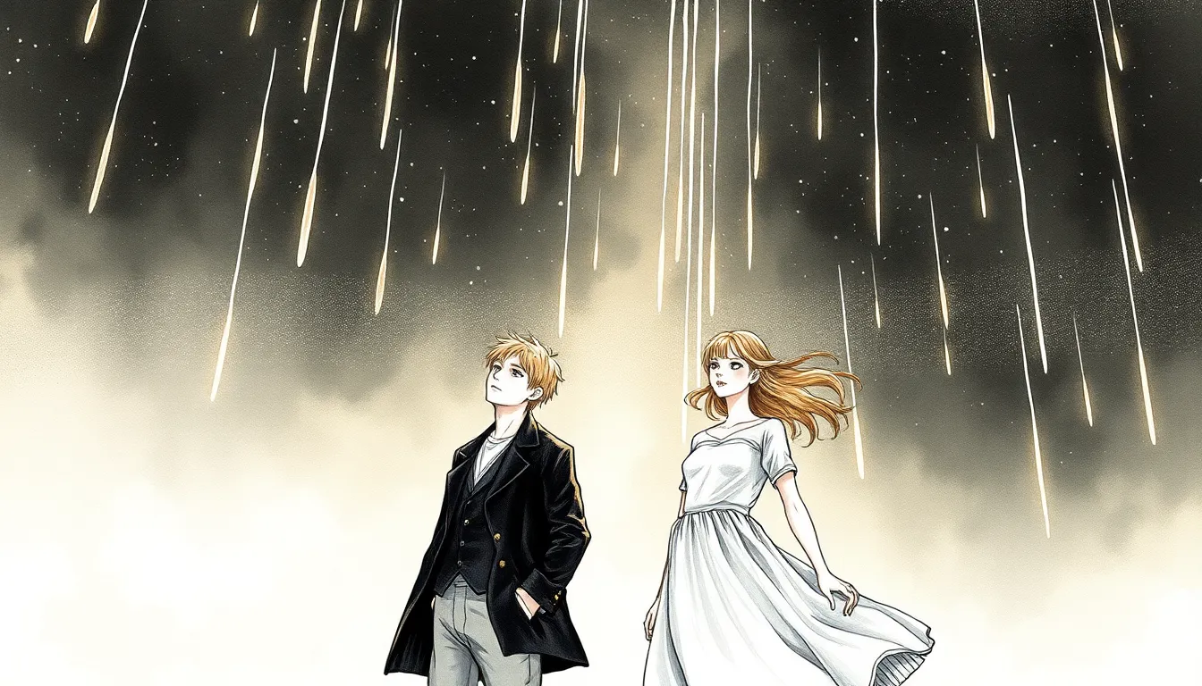 Illustration de la révélation finale sur le pouvoir des larmes mystérieuses du ciel