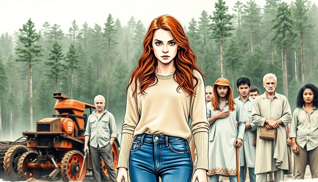 Illustration de La forêt en péril : le combat final pour ses secrets