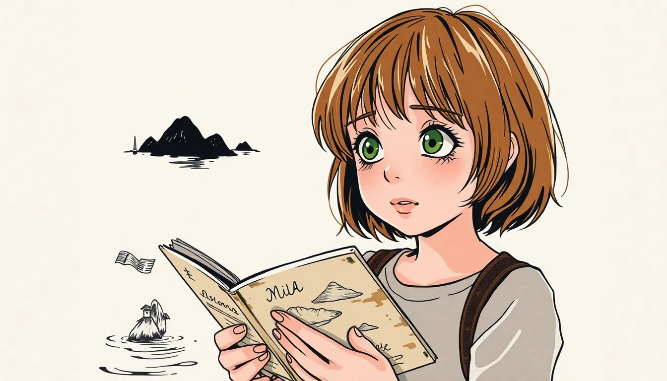 Le carnet qui dessine des îles