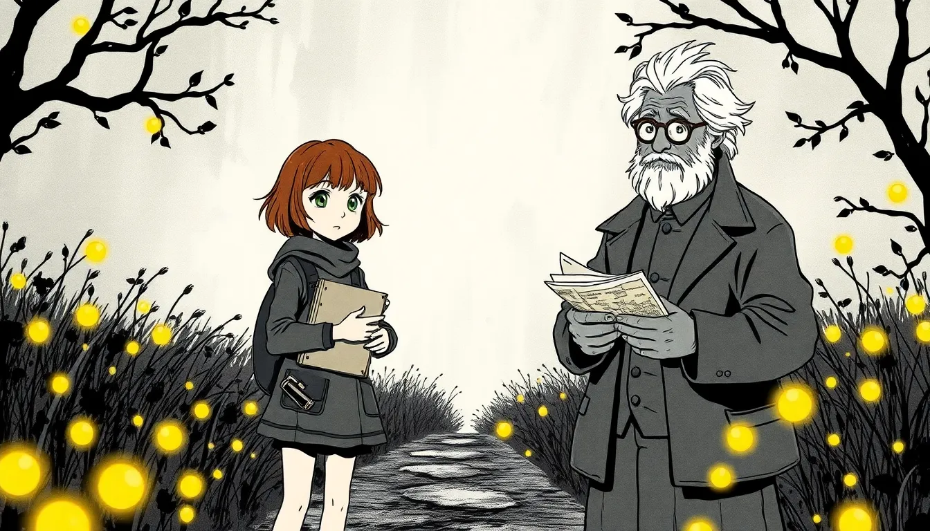 Le sentier de lumière et le choix