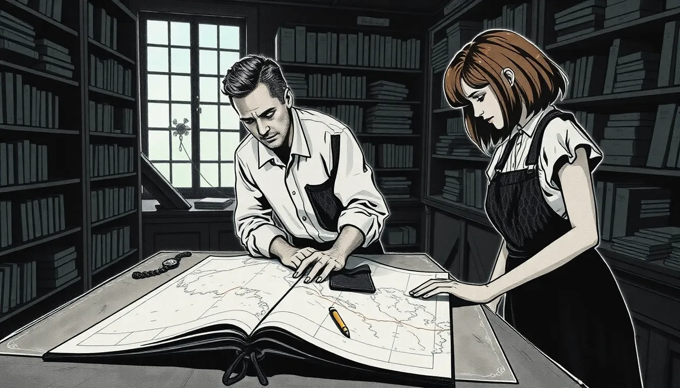 L'Archiviste Dévoile Les Cartographies