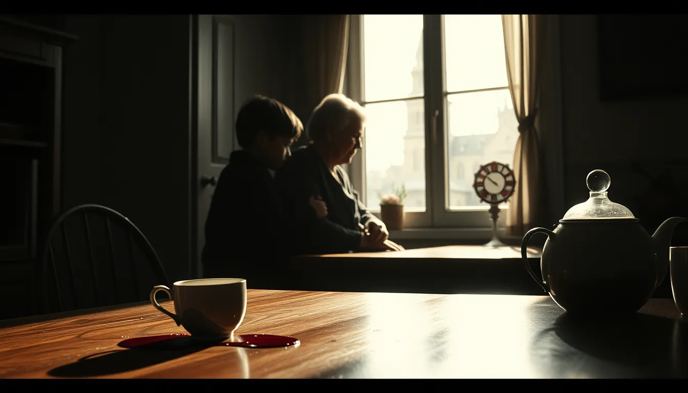 La minute de la tasse renversée