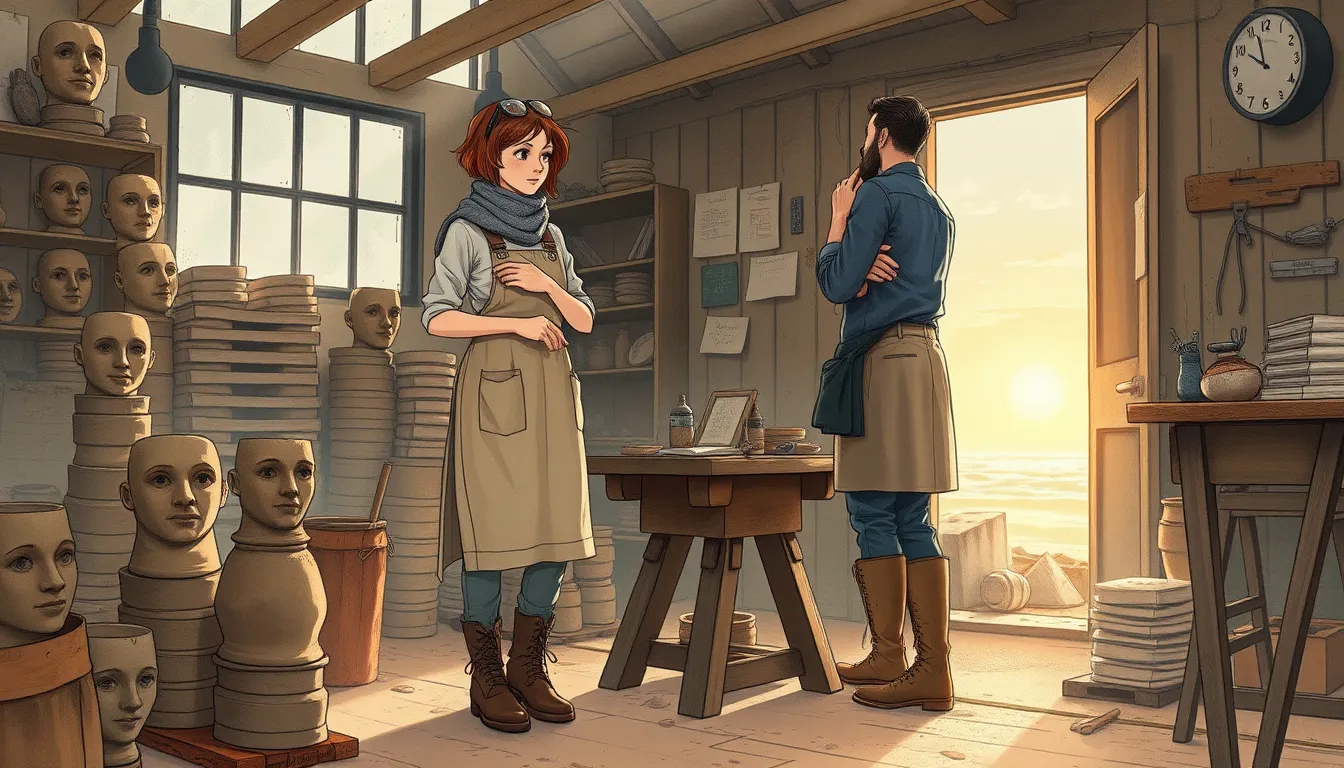 L'atelier trouve au matin