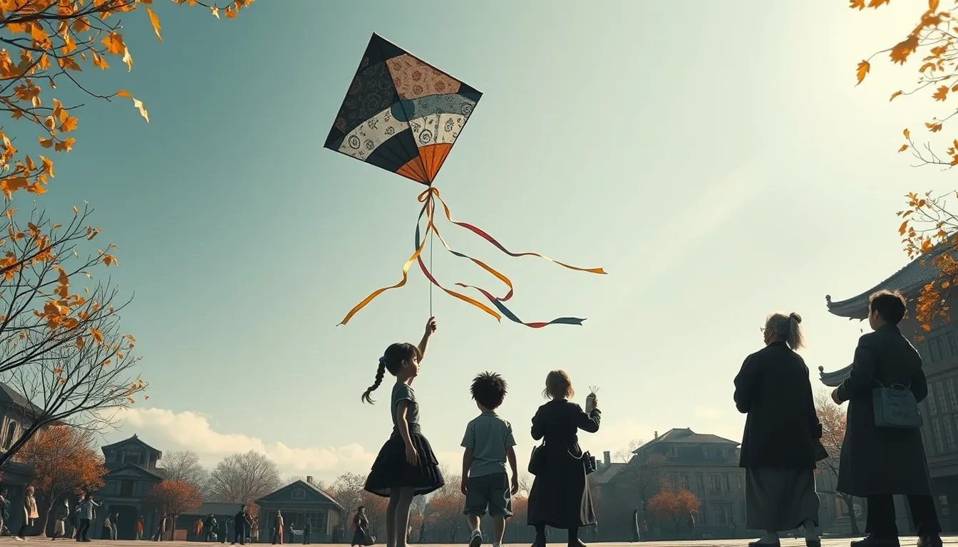 Le cerf‑volant qui sait voler