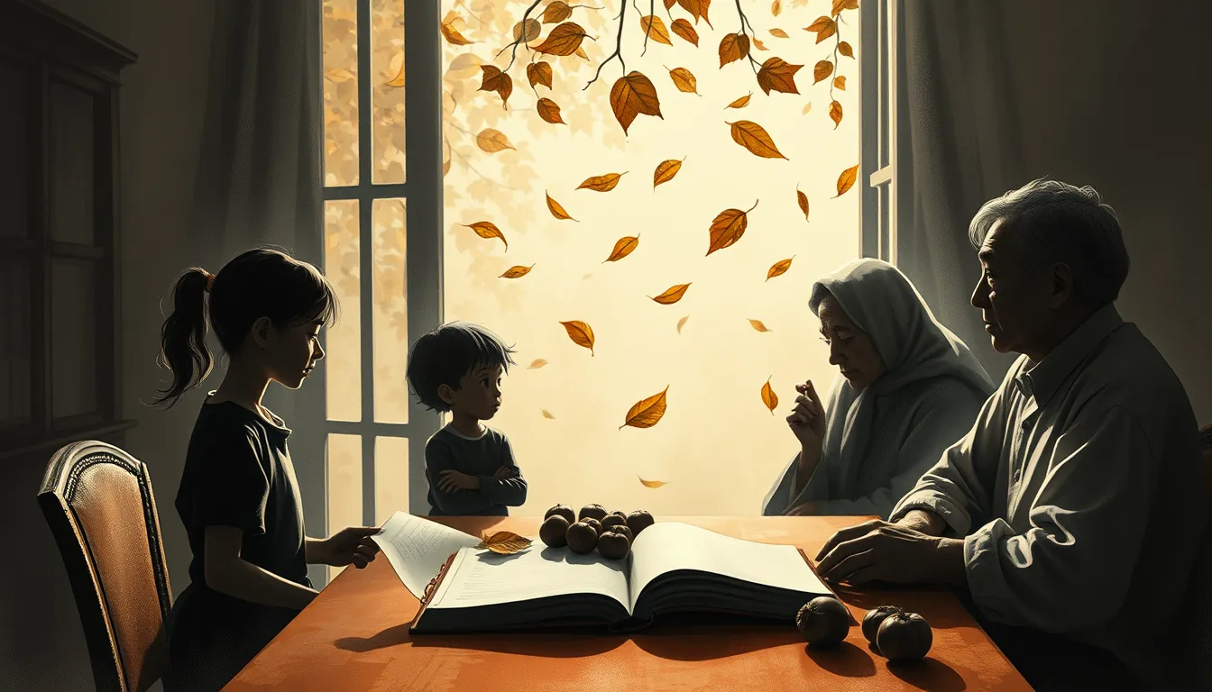 Les feuilles qui parlent