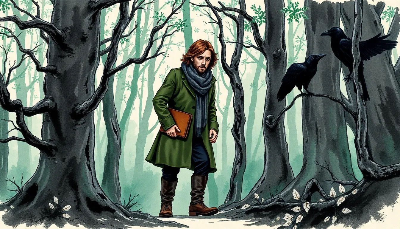 Illustration de L'appel vers la forêt des âmes perdues
