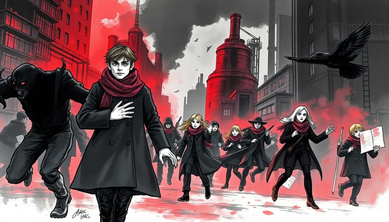Illustration de Première confrontation contre les forces obscures
