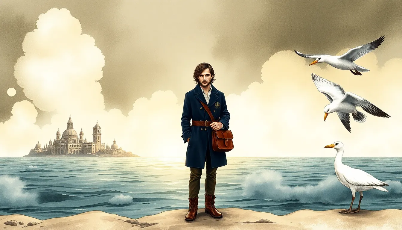 Illustration de L'île des mirages et le choix crucial