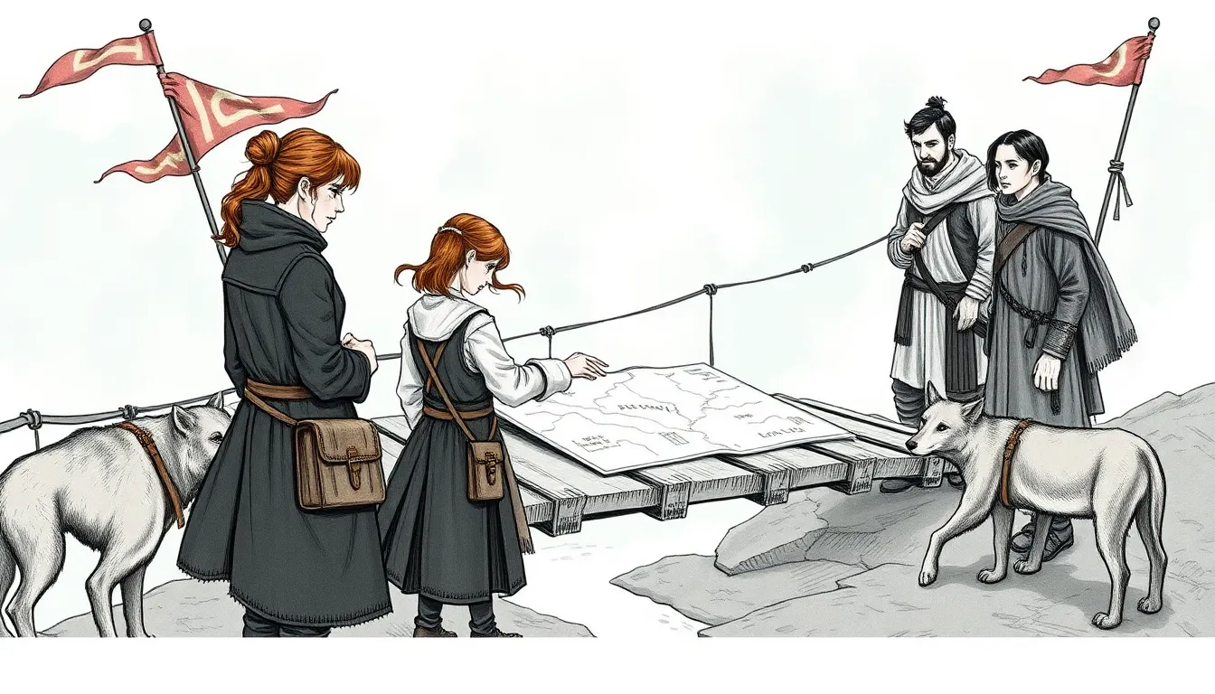 Illustration de Voyage vers les frontières oubliées et alliances fragiles