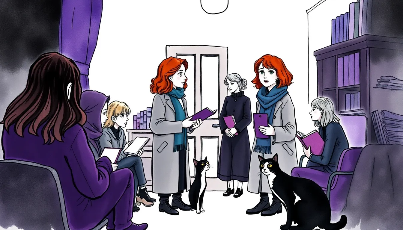Illustration de la lecture publique de Camille