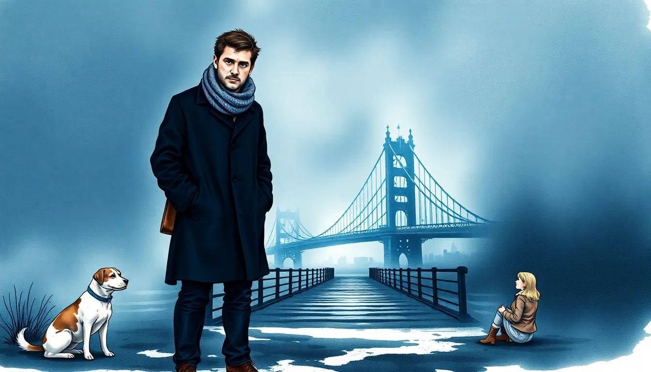 Illustration de L'apparition du pont mystérieux pour changer le passé