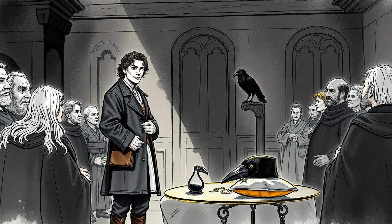 Illustration de La convocation au conseil et le test moral