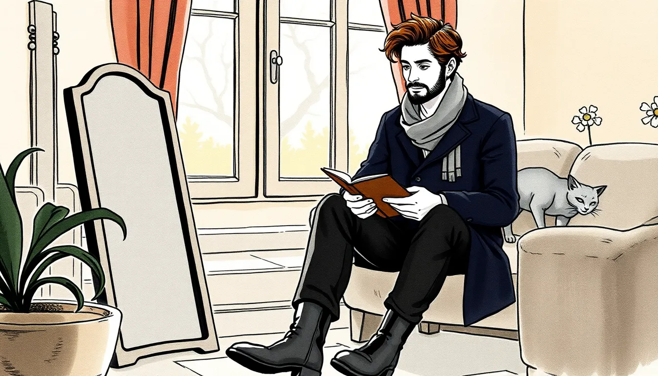 Illustration de Réconciliation avec le présent et avenir choisi